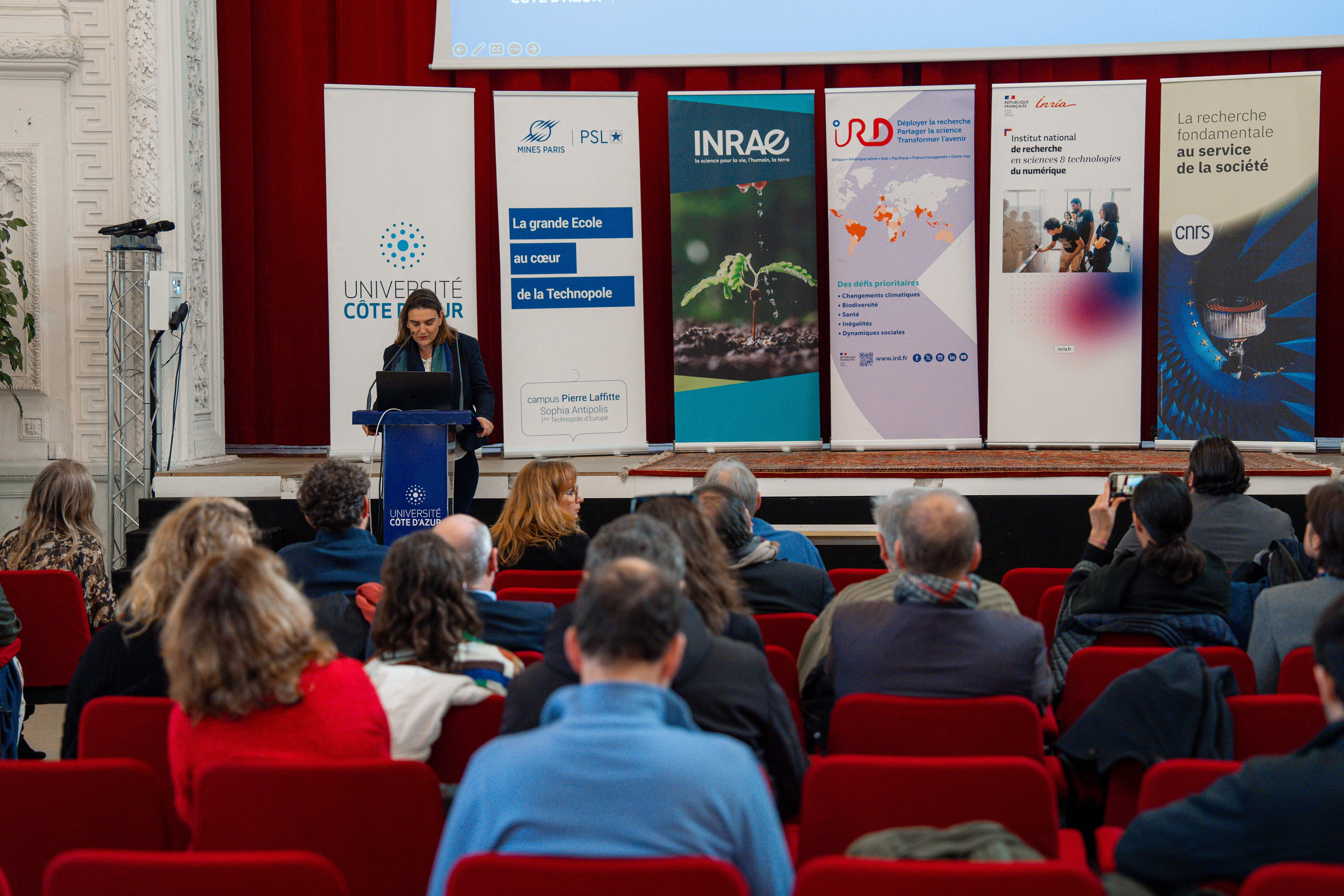 Anne-Sophie Coldefy, vice-présidente Science et Société d'Université Côte d'Azur