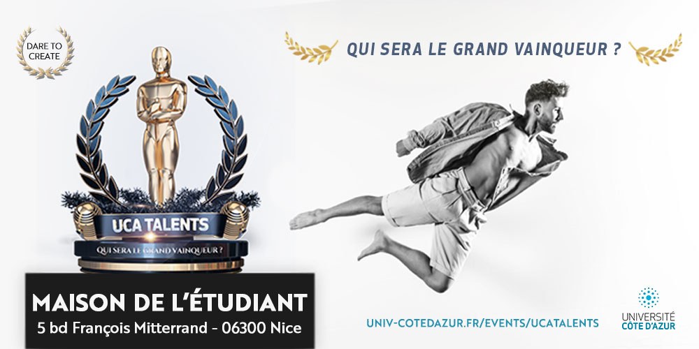 affiche du Concours UCA Talents