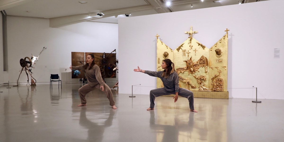 danseuses dans un musée