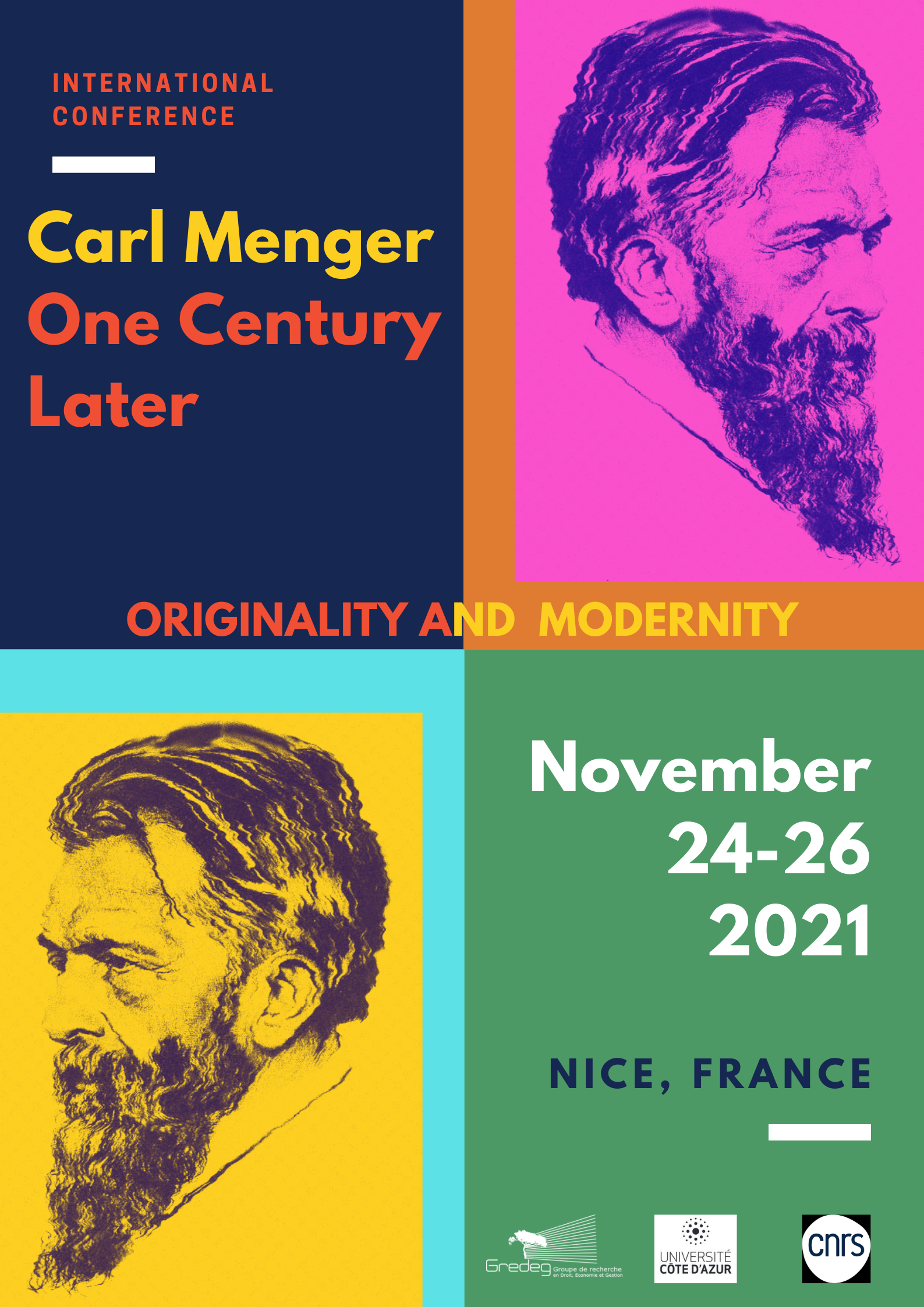 Affiche Carl Menger