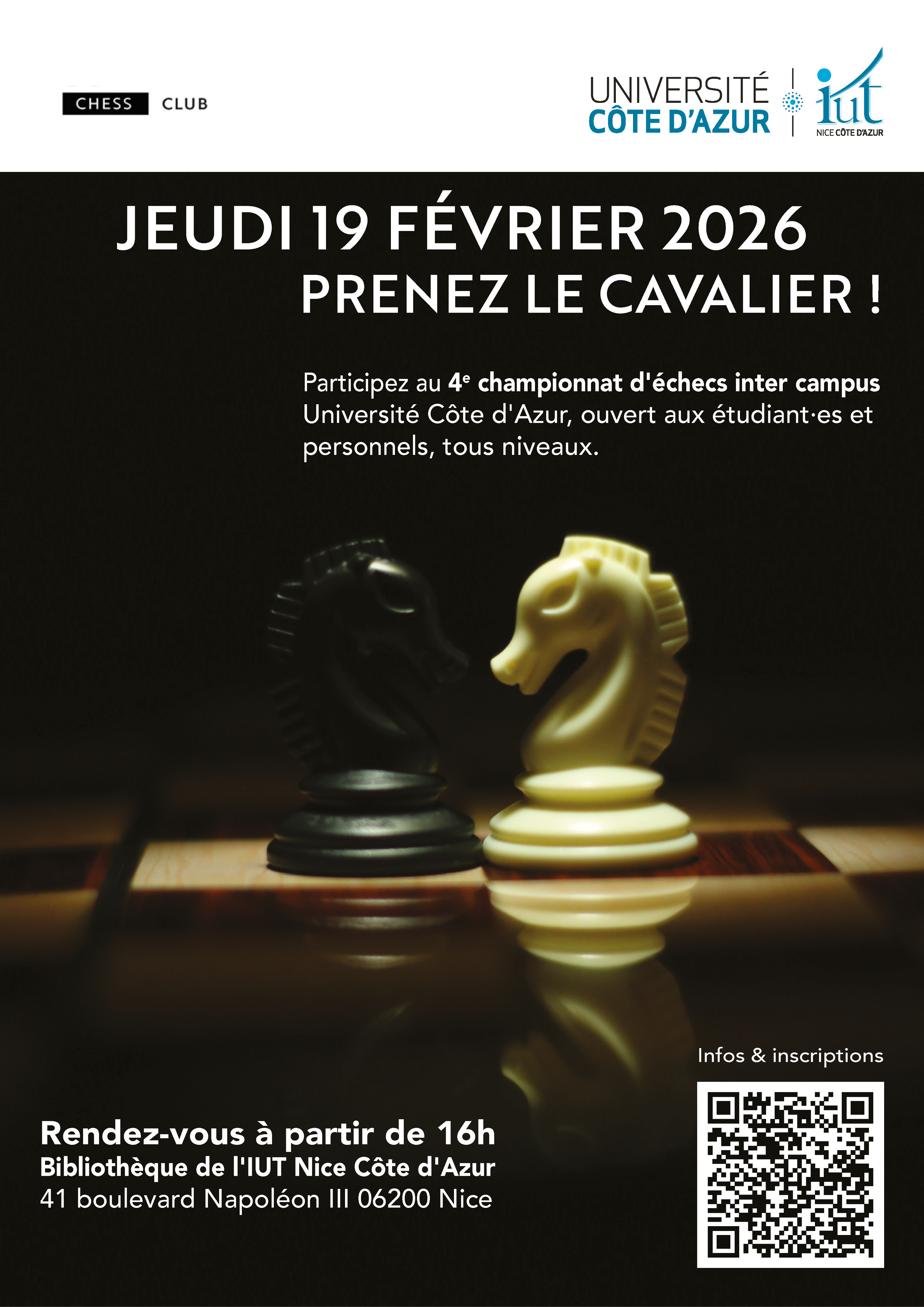 Affiches_V1-2_Championnat échecs campus UniCA_19.02.2026