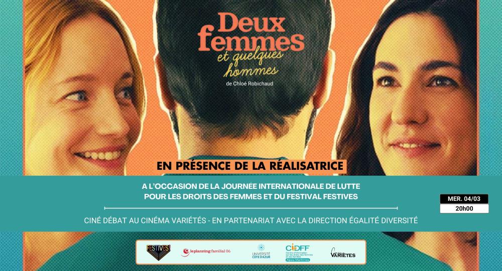 Cinéma Variétés Carton Ciné Débat 2 femmes