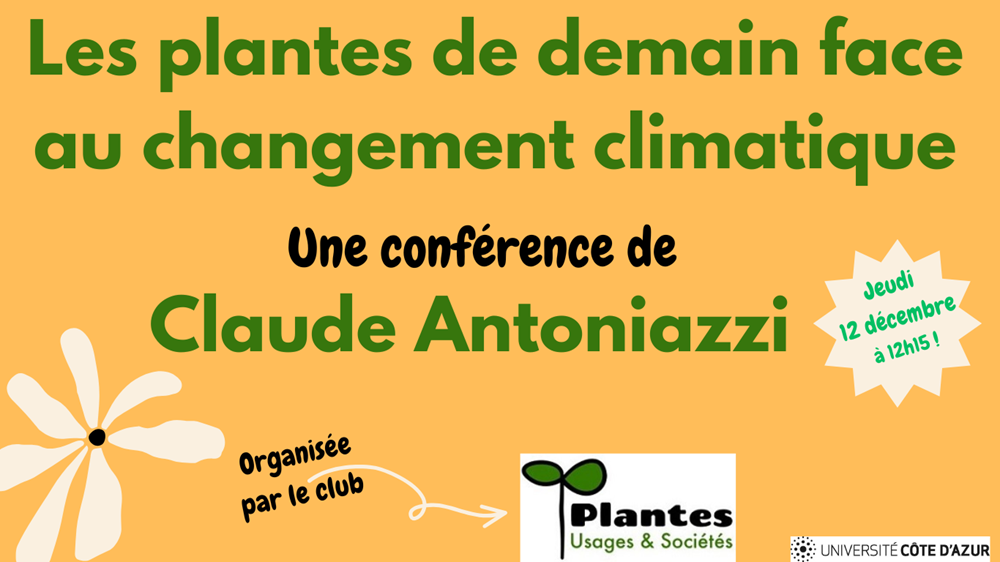 Conférence plantes