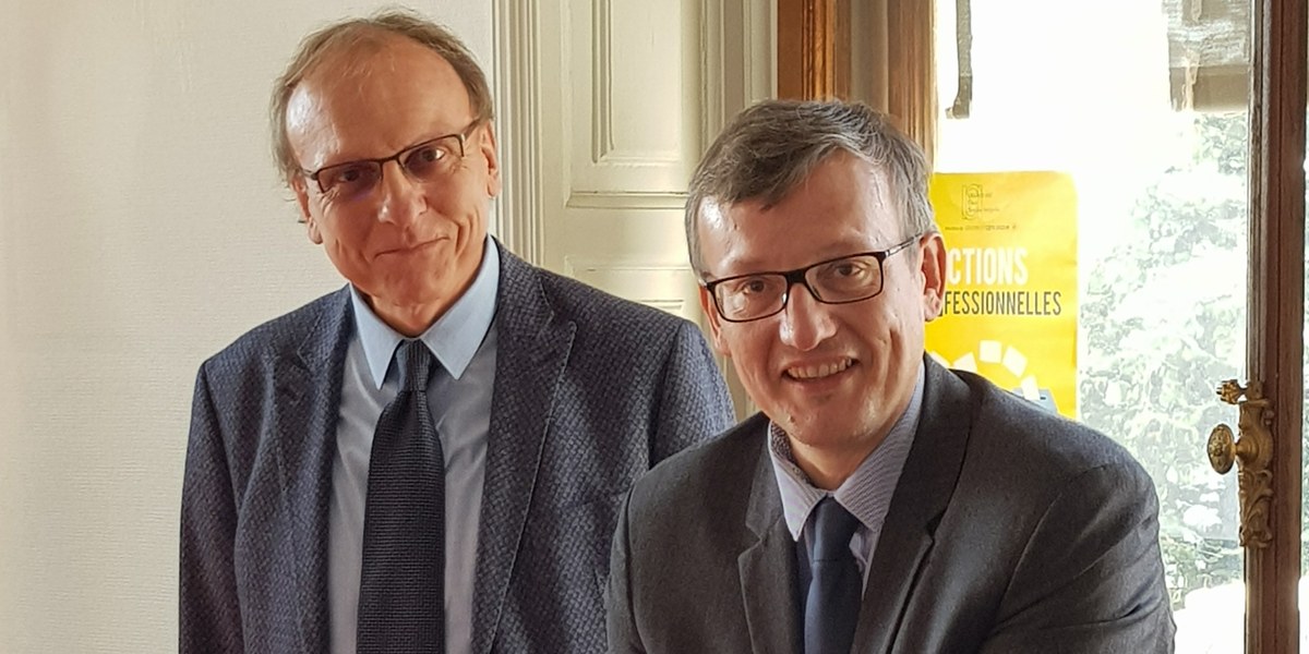 portrait de Philippe LAHIRE et Stéphane ATHANASE