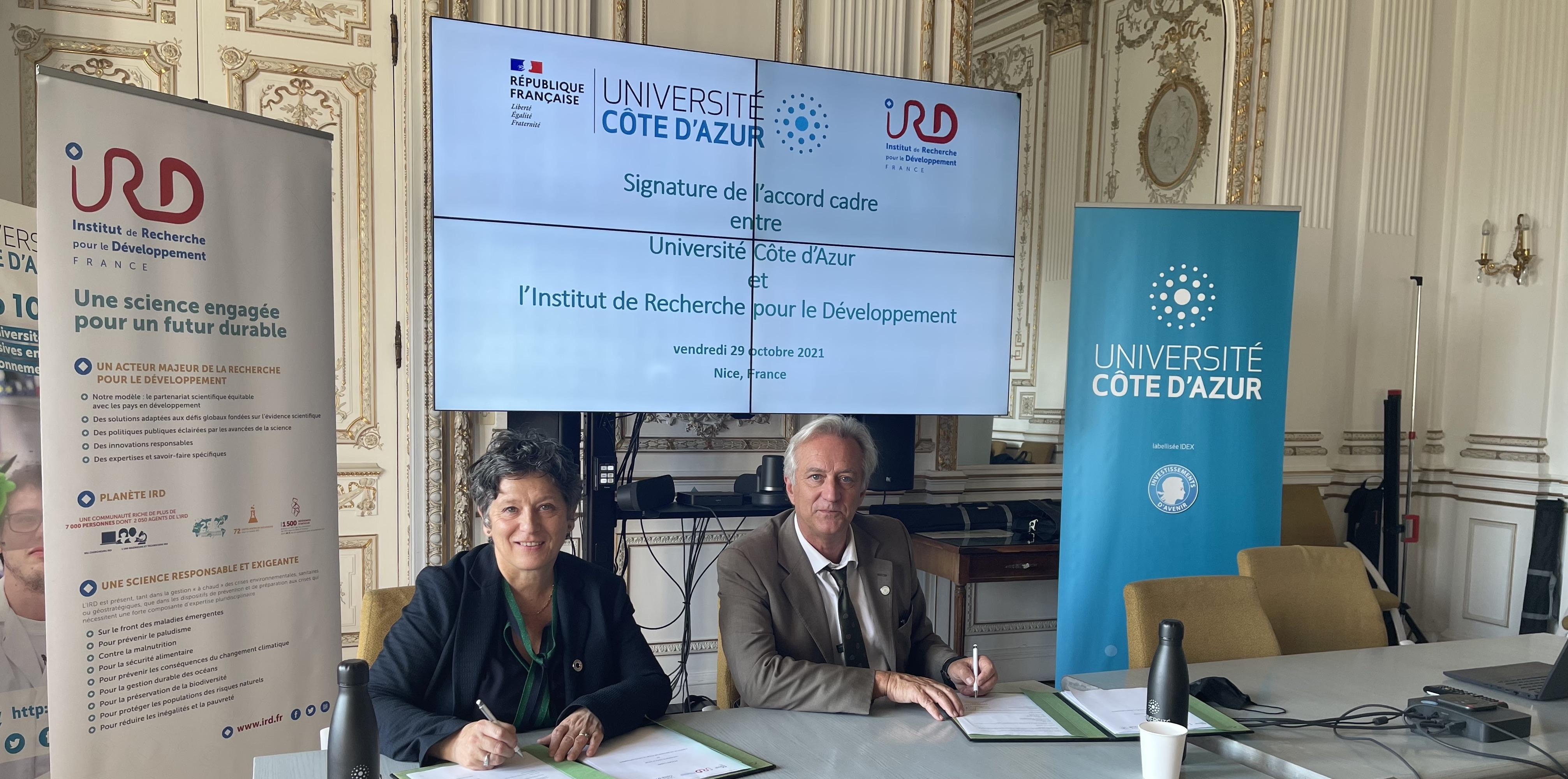signature convention IRD