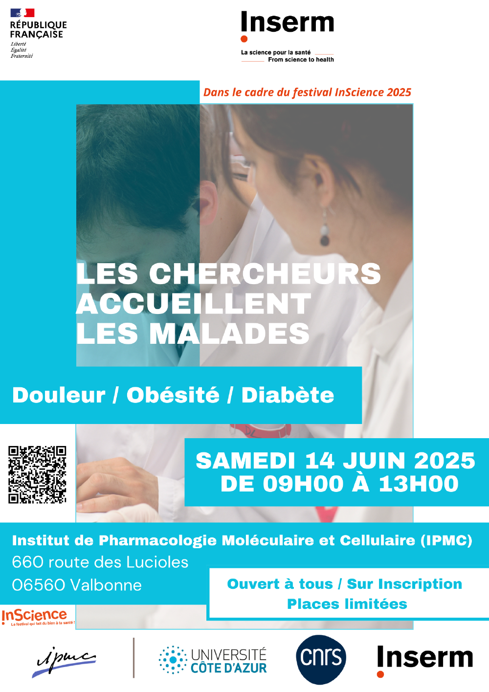 Les chercheurs accueillent les malades(8)